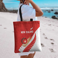 New Zealand Cricket Tote Bag Kiwi Birds Haka Dance Red Fern Sporty Style
