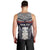 New Zealand Hei Tiki Men Tank Top Maori Purple Papua Shell Pattern LT03 - Polynesian Pride