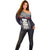 New Zealand Hei Tiki Off Shoulder Sweater Maori Purple Papua Shell Pattern LT03 - Polynesian Pride