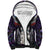 New Zealand Hei Tiki Sherpa Hoodie Maori Purple Papua Shell Pattern LT03 Unisex Purple - Polynesian Pride