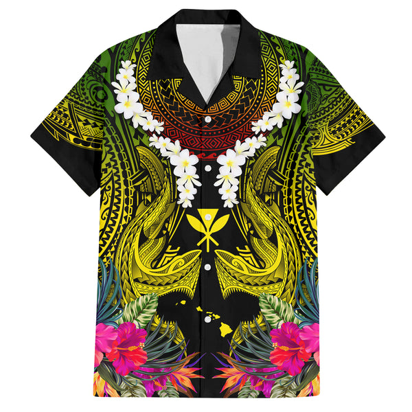 Hawaii Polynesian Hawaiian Kanaka Maoli Matching Dress and Hawaiian Shirt No.1 LT6 main image 1