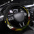 Hawaii Kanaka Maoli Steering Wheel Cover Double Shark and Hibiscus Flowers