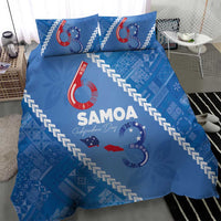 Samoa Independence Day Bedding Set Anniversary 63th-Siapo Art