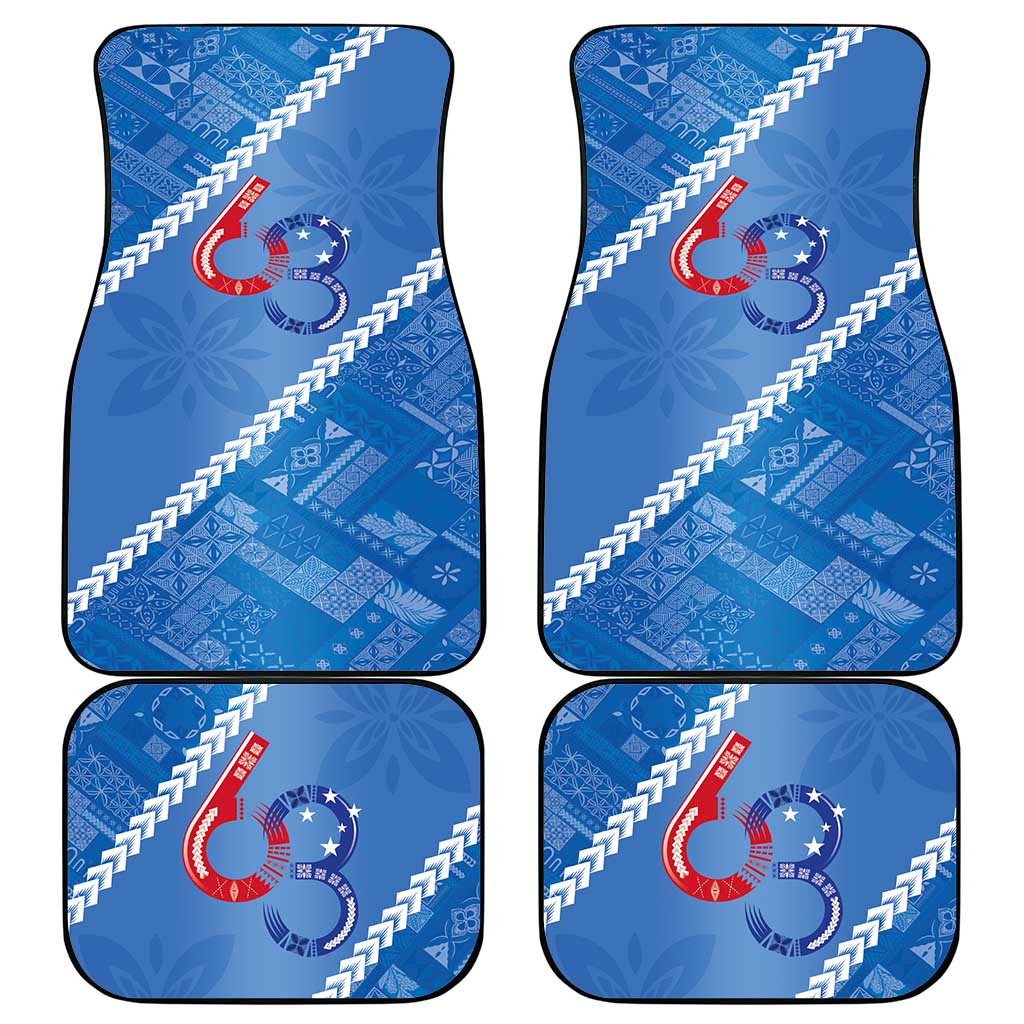 Samoa Independence Day Car Mats Anniversary 63th-Siapo Art