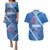 Samoa Independence Day Couples Matching Puletasi and Hawaiian Shirt Anniversary 63th-Siapo Art