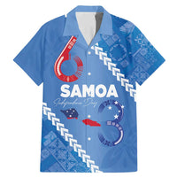 Samoa Independence Day Family Matching Mermaid Dress and Hawaiian Shirt Anniversary 63th-Siapo Art