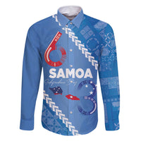 Samoa Independence Day Family Matching Mermaid Dress and Hawaiian Shirt Anniversary 63th-Siapo Art
