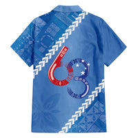 Samoa Independence Day Family Matching Off Shoulder Maxi Dress and Hawaiian Shirt Anniversary 63th-Siapo Art