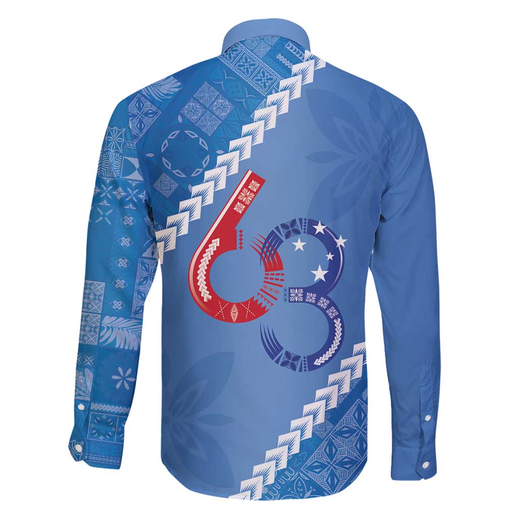 Samoa Independence Day Family Matching Puletasi and Hawaiian Shirt Anniversary 63th-Siapo Art