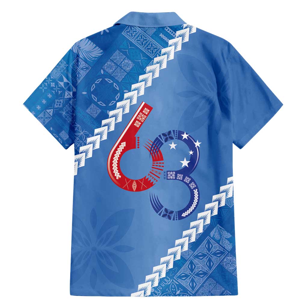 Samoa Independence Day Family Matching Tank Maxi Dress and Hawaiian Shirt Anniversary 63th-Siapo Art