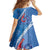 Samoa Independence Day Kid Short Sleeve Dress Anniversary 63th-Siapo Art