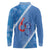 Samoa Independence Day Long Sleeve Polo Shirt Anniversary 63th-Siapo Art