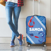 Samoa Independence Day Luggage Cover Anniversary 63th-Siapo Art LT03 - Polynesian Pride