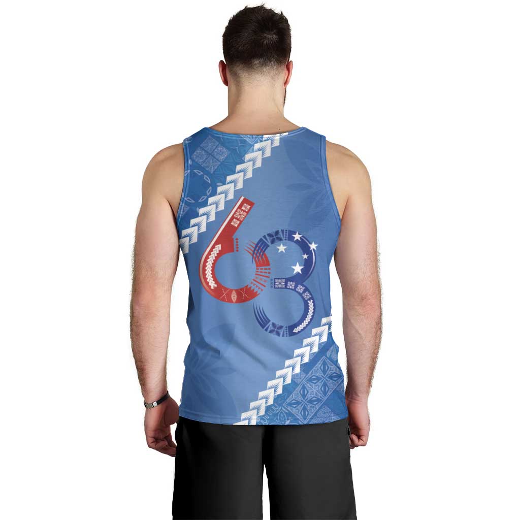 Samoa Independence Day Men Tank Top Anniversary 63th-Siapo Art