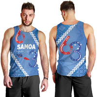 Samoa Independence Day Men Tank Top Anniversary 63th-Siapo Art