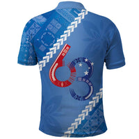 Samoa Independence Day Polo Shirt Anniversary 63th-Siapo Art