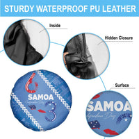 Samoa Independence Day Spare Tire Cover Anniversary 63th-Siapo Art