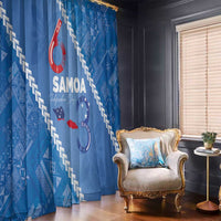 Samoa Independence Day Window Curtain Anniversary 63th-Siapo Art