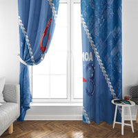 Samoa Independence Day Window Curtain Anniversary 63th-Siapo Art