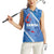 Samoa Independence Day Women Sleeveless Polo Shirt Anniversary 63th-Siapo Art