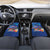 Fiji Bula Car Mats Tropical Plants with Palm Tree and Iguana Colorful