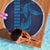 Aloha Hawaii Whale Kakau and Polynesian Tattoo Beach Blanket Dark Navy Color