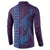 Aloha Hawaii Whale Kakau and Polynesian Tattoo Button Sweatshirt Purple Color