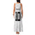 Custom Rugby Fiji Family Matching Tank Maxi Dress and Hawaiian Shirt Fijian Masi Tribal Sporty Style White Color - Polynesian Pride
