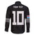 Custom Rugby Fiji Family Matching Long Sleeve Bodycon Dress and Hawaiian Shirt Fijian Masi Tribal Sporty Style Black Color - Polynesian Pride