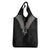 Rugby Fiji Grocery Bag Fijian Masi Tribal Sporty Style Black Color - Polynesian Pride