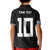 Custom Rugby Fiji Kid Polo Shirt Fijian Masi Tribal Sporty Style Black Color - Polynesian Pride