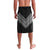 Custom Rugby Fiji Lavalava Fijian Masi Tribal Sporty Style Black Color - Polynesian Pride