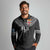 Custom Rugby Fiji Long Sleeve Polo Shirt Fijian Masi Tribal Sporty Style Black Color - Polynesian Pride