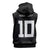 Custom Rugby Fiji Sleeveless Zip Hoodie Fijian Masi Tribal Sporty Style Black Color - Polynesian Pride