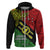 Personalised Papua New Guinea Southern Highlands Province Hoodie PNG Birds Of Paradise Polynesian Arty Style LT03 - Polynesian Pride