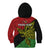 Personalised Papua New Guinea Southern Highlands Province Kid Hoodie PNG Birds Of Paradise Polynesian Arty Style LT03 - Polynesian Pride