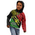 Personalised Papua New Guinea Southern Highlands Province Kid Hoodie PNG Birds Of Paradise Polynesian Arty Style LT03 - Polynesian Pride