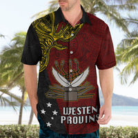 Papua New Guinea Western Province Hawaiian Shirt PNG Birds Of Paradise Polynesian Arty Style LT03 - Polynesian Pride