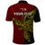 Personalised Papua New Guinea Western Province Polo Shirt PNG Birds Of Paradise Polynesian Arty Style LT03 - Polynesian Pride