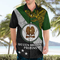 Papua New Guinea Western Highlands Province Hawaiian Shirt PNG Birds Of Paradise Polynesian Arty Style LT03 - Polynesian Pride