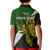 Personalised Papua New Guinea Western Highlands Province Kid Polo Shirt PNG Birds Of Paradise Polynesian Arty Style LT03 - Polynesian Pride