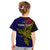 Personalised Papua New Guinea West New Britain Province Kid T Shirt PNG Birds Of Paradise Polynesian Arty Style LT03 - Polynesian Pride