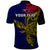 Personalised Papua New Guinea West New Britain Province Polo Shirt PNG Birds Of Paradise Polynesian Arty Style LT03 - Polynesian Pride