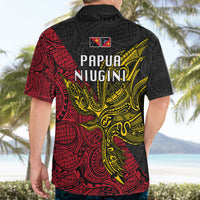 Papua New Guinea Sandaun Province Hawaiian Shirt PNG Birds Of Paradise Polynesian Arty Style LT03 - Polynesian Pride