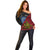 Papua New Guinea Sandaun Province Off Shoulder Sweater PNG Birds Of Paradise Polynesian Arty Style LT03 - Polynesian Pride