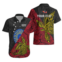 Personalised Papua New Guinea Sandaun Province Hawaiian Shirt PNG Birds Of Paradise Polynesian Arty Style LT03 - Polynesian Pride