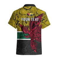 Personalised Papua New Guinea Hela Province Hawaiian Shirt PNG Birds Of Paradise Polynesian Arty Style LT03 - Polynesian Pride