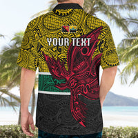 Personalised Papua New Guinea Hela Province Hawaiian Shirt PNG Birds Of Paradise Polynesian Arty Style LT03 - Polynesian Pride