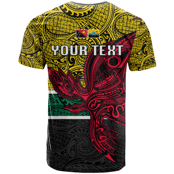 Personalised Papua New Guinea Hela Province Puletasi PNG Birds Of Paradise Polynesian Arty Style LT03 main image 1