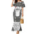 Custom Fiji Pacific Rugby 2024 Family Matching Mermaid Dress and Hawaiian Shirt Tapa Tribal and Fijian Masi Pattern